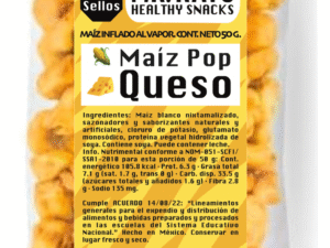 🌽 10 bolsas de 50g de Maíz Pop Mr. Rayo sabor 🧀 Queso